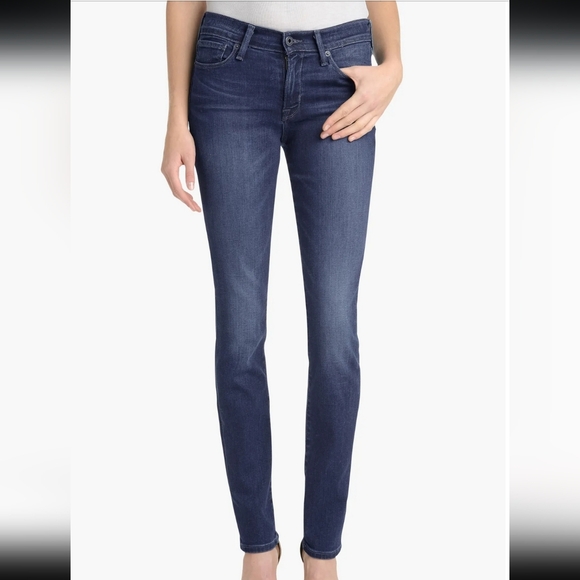 Lucky Brand Brooke Straight Premium Itailian Stretch Denim Jeans. Sz: 6/28 R - Picture 1 of 10